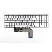 Клавиатура для HP Envy x360 15-ED Серебро с подсветкой p/n: PK132UR1A05 9Z.NHBBC.10R