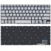 Клавиатура для ноутбука Samsung NP740U3E серебро с подсветкой p/n: BA75-04603C, BA75-04469K