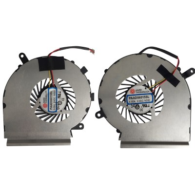 Вентилятор (Кулер) для ноутбука MSI GE62 left p/n: PAAD06015SL N303, PAAD06015SL N318