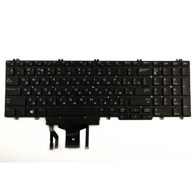 Клавиатура для ноутбука Dell Precision 7530 с подсветкой p/n: 0266YW PK1326J3B00 SG-91910-XUA