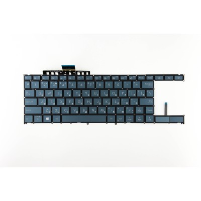 Клавиатура для Asus ZenBook Duo UX481 с подсветкой p/n: NSK-W10 01, 9Z.NGQBU.001, 0KNB0-5622US00
