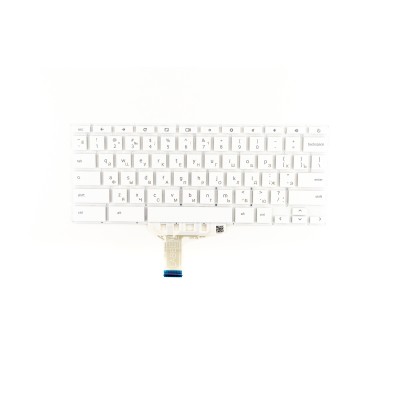Клавиатура для HP Chromebook 14A-NA Белая