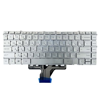 Клавиатура для HP 15-eu с подсветкой Серебро