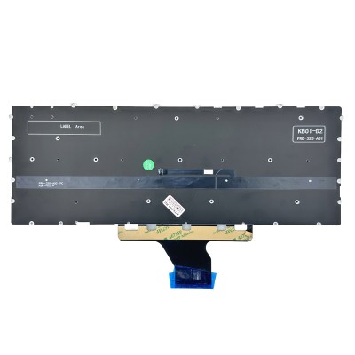 Клавиатура для HP 15-eu с подсветкой Серебро