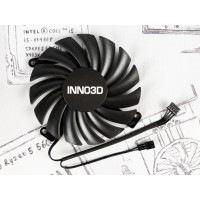 Вентилятор для видеокарты Inno3D GeForce RTX 3080 OC ⌀85мм Вентилятор для видеокарты Inno3D GeForce RTX 3080 OC ⌀85мм