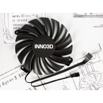 Вентилятор для видеокарты Inno3D GeForce RTX 3050 OC ⌀85мм