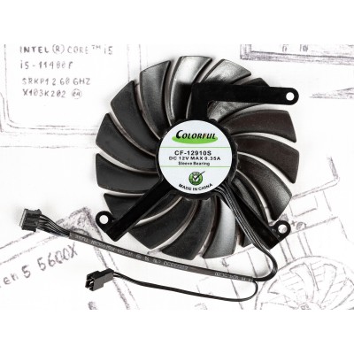 Вентилятор для видеокарты Inno3D GeForce RTX 3050 OC ⌀85мм