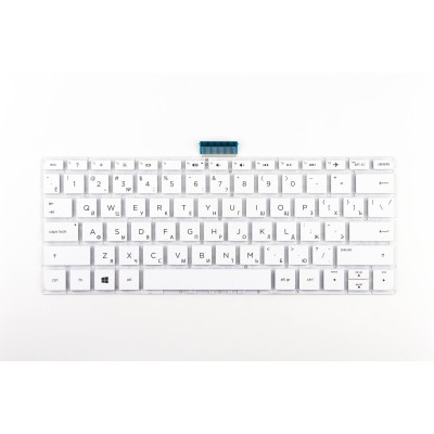 Клавиатура для HP Pavilion x360 11-K Белая p/n: HPM14K33SU-698 PK131U41A05