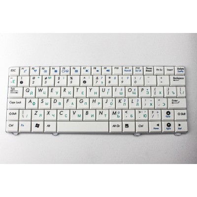 Клавиатура для Asus Eee PC S101 Белая p/n: V100462BS1 RU, 0KNA-094RU01