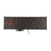 Клавиатура для ноутбука Acer SP515-51GN Красная с подсветкой p/n: NKI1513088, ACM16P53U4