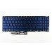 Клавиатура для ноутбука Asus UX533F Темно-синяя с белой подсветкой p/n: SN2580BL2 0KNB0-563PRU99