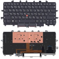 Клавиатура для ноутбука Lenovo ThinkPad X1 Carbon Gen 4 2016 p/n: 9Z.NCBBW.301, NSK-Z83BW 01 Клавиатура для ноутбука Lenovo ThinkPad X1 Carbon Gen 4 2016 p/n: 9Z.NCBBW.301, NSK-Z83BW 01