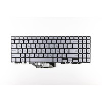 Клавиатура для Asus UX562F Серебро с подсветкой p/n: SN2582BL1SG 0KN1-752US16 0KNB0-563HUS00