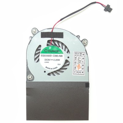 Вентилятор (Кулер) для ноутбука Clevo E14HU p/n: EF60070V1-C110-A99, 49R-3E14HU-1401