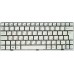 Клавиатура для ноутбука DNS Clevo M1100 Белая p/n: MP-08J66SU-430, MP-08J66SU-43013