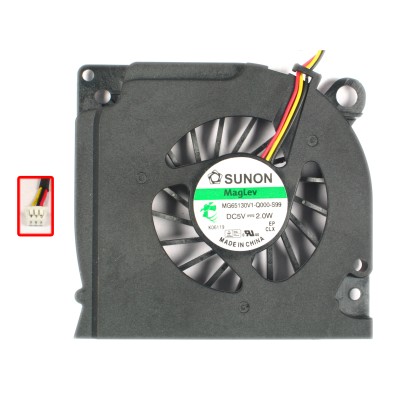 Вентилятор (Кулер) для ноутбука Dell 1525 ORG p/n KSB06205HA, 23.10194.002, 23.10194.003
