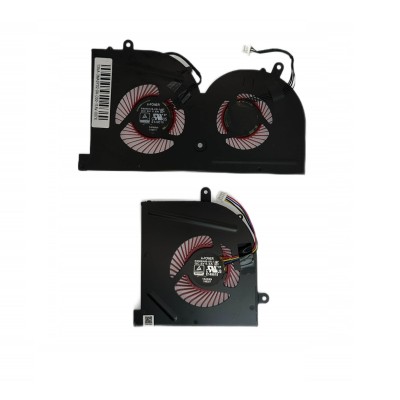 Вентилятор (Кулер) для ноутбука MSI GT63 L+R p/n: BS5005HS-U2L1 BS5005HS-U2F1