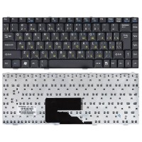 Клавиатура для ноутбука MSI MegaBook S261 черная p/n: K022405E1, K022422E2, S11-00RU011-SA0, S11-00RU012-SA0