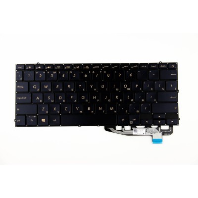 Клавиатура для Asus UX391FA Синяя p/n: 0KN1-3V2RU12