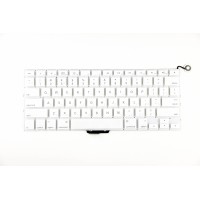 Клавиатура для Apple A1342 Белая горизонтальный Enter Ver.2