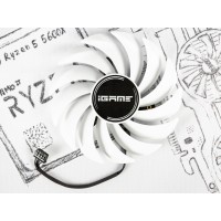 Вентилятор для видеокарты COLORFUL iGame RTX 3080 ⌀88мм | №1 Вентилятор для видеокарты COLORFUL iGame RTX 3080 ⌀88мм | №1