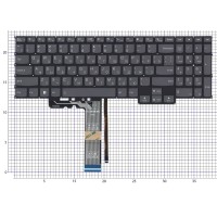 Клавиатура для ноутбука Lenovo 5 Chrome 16IAU7 Черная p/n: PT5CRXRGBG -RU