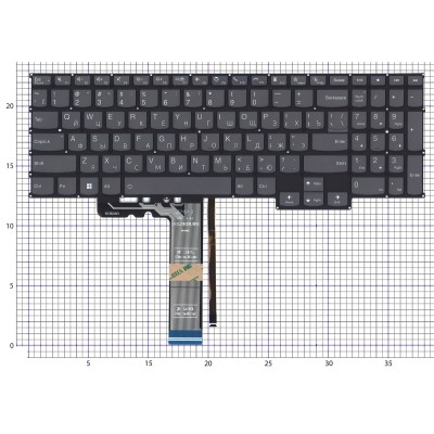 Клавиатура для ноутбука Lenovo 5 Chrome 16IAU7 Черная p/n: PT5CRXRGBG -RU