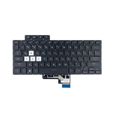 Клавиатура для Asus FX516P с подсветкой p/n: 0KNR0-261BRU00
