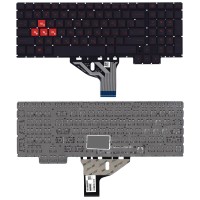 Клавиатура для ноутбука HP 15-ce с подсветкой p/n: 002L17K73LHB01, 17K7-FPC-A1