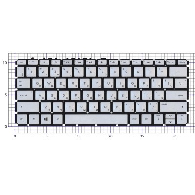 Клавиатура для ноутбука HP Envy 13-d/HP Envy 13-ab с подсветкой p/n: 15C3-RF-X05, PK131D92A05, V153502AS1, 7J16A0