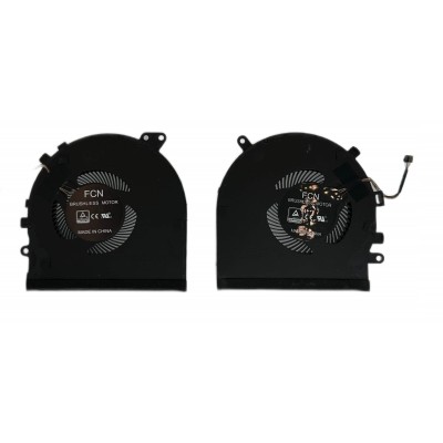 Вентилятор (Кулер) для ноутбука Razer Blade Pro 15 RZ09-0270 L+R p/n: DFS5K121142621-FLK7 DFS501105PR0