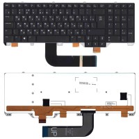 Клавиатура для ноутбука Dell Alienware M17X/Dell Alienware R5/Dell Alienware R6/Dell Alienware M18X/Dell Alienware R3 горизонтальный Enter p/n: 0M8MH8, PK130UJ1B00