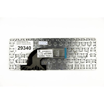 Клавиатура для HP Probook 440 G1 с подсветкой без рамки p/n: 780168-BA1, 9Z.N9JBV.B1F