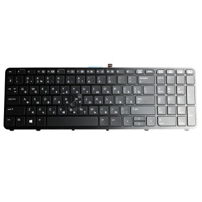 Клавиатура для ноутбука HP ZBook 15 черная с подсветкой V.2 p/n: MP-12P23SU-J698W, 733688-251, PK130TK2A00