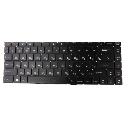 Клавиатура для MSI GS65 с подсветкой p/n: NSK-FDABN.1D 9Z.NK1BN.C1D