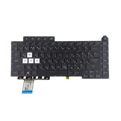 Клавиатура для Asus G513QE с подсветкой p/n: 90NR05I1-M01570