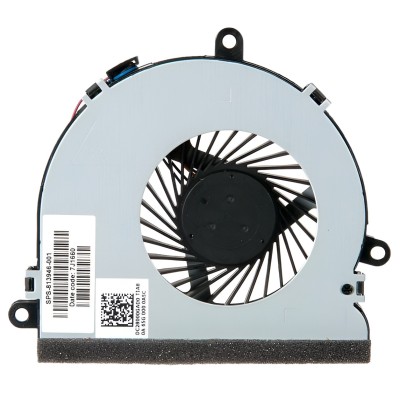 Вентилятор (Кулер) для ноутбука HP 15-ac 3pin p/n: KSB05103HAAEP, DC28000GAF0, 813946-001