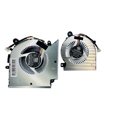 Вентилятор/Кулер для ноутбука MSI GF66 GF76 L+R p/n: PABD08008SH-N477 PAAD06015SL-N480