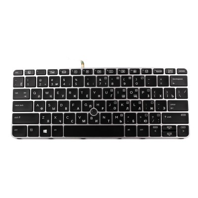 Клавиатура для HP 725 G4 с подсветкой p/n: 826630-001, HPM14N3, 6037B0113601