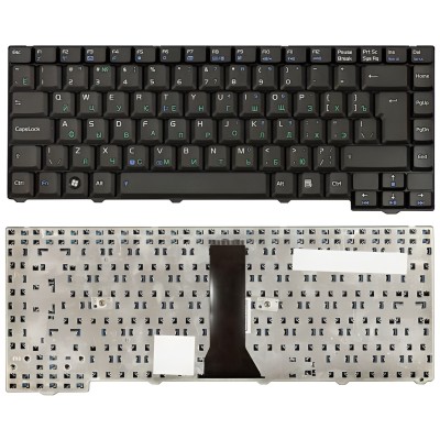 Клавиатура для Asus Z53 24pin p/n: K012462A1, 04GNI11KUS00, 04GNG51KUS03, 04GNI11KRU00
