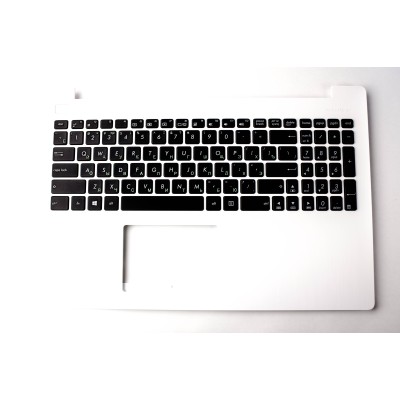 Клавиатура для ноутбука Asus X553MA TopCase Белая p/n: 90NB04X2-R31RU0