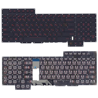 Клавиатура для Asus GX700 p/n: V153162AK1-UK 0KN0-SD1UK11