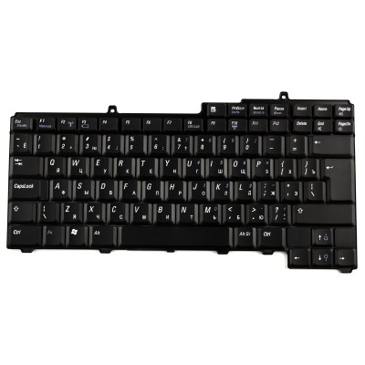 Клавиатура для ноутбука Dell Inspiron 1300/Dell Inspiron 6000/Dell Inspiron 9200/Dell Inspiron 9300/Dell Inspiron B130/Dell Inspiron B120/Dell Inspiron E1505/Dell Inspiron E1705/Dell Inspiron 1501/Dell Latitude 120L/Dell Latitude D510/Dell XPS M170 p/n: 0UD418