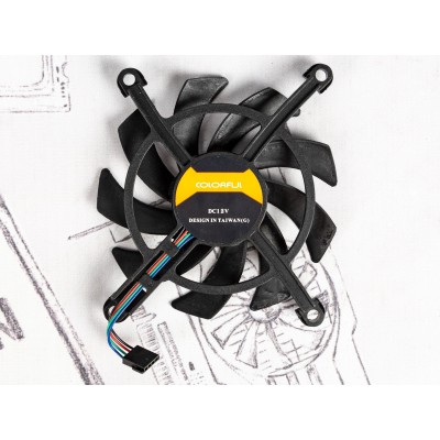 Вентилятор для видеокарты Colorful NB RTX 2070 ⌀86мм | №1