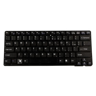 Клавиатура для ноутбука Sony SVE14A Белая с голубым p/n: 9Z.N6BBF.D0R, 149115111RU, 9Z.N6BBF.R0