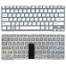 Клавиатура для ноутбука Sony SVE14A Белая с голубым p/n: 9Z.N6BBF.D0R, 149115111RU, 9Z.N6BBF.R0