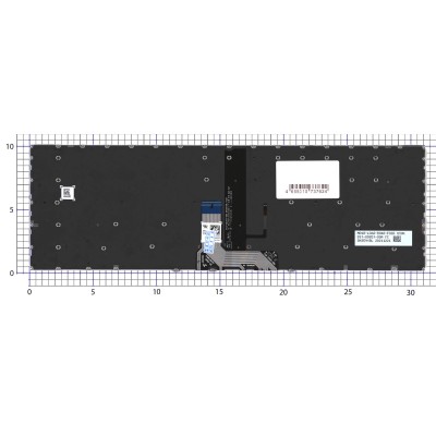 Клавиатура для Asus UX425JA Черная с подсветкой