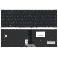 Клавиатура для Asus UM425IA Черная с подсветкой