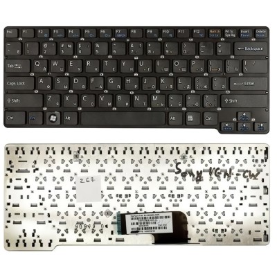 Клавиатура для ноутбука Sony VPC-CW черная p/n: 148755771, NSK-S7A0R, 9J.N0Q82.A0R, 55010292E-035-G