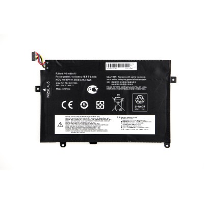 Аккумулятор для Lenovo ThinkPad E470 (10.95V 3650mAh) OEM p/n: 01AV411, 01AV413